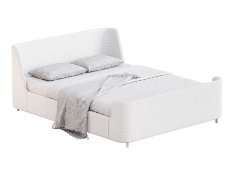 Delavega Bed K76 3D Model