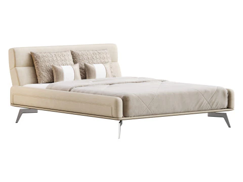 델라베가 침대 K114 3D 모델