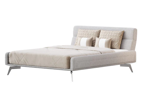 델라베가 침대 K114 3D 모델