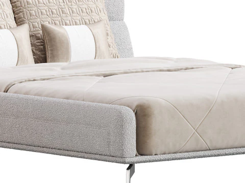 델라베가 침대 K114 3D 모델