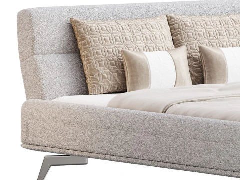 델라베가 침대 K114 3D 모델