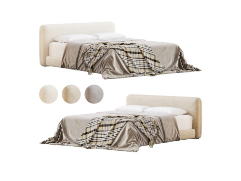 Delavega Bed KDP 01 3D Model