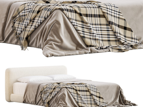 Delavega Bed KDP 01 3D Model