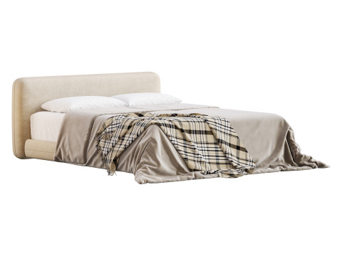 Delavega Bed KDP 01 3D Model