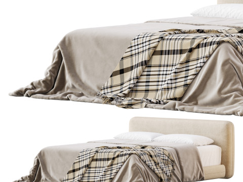 Delavega Bed KDP 01 3D Model