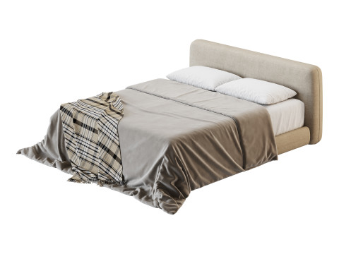 Delavega Bed KDP 01 3D Model