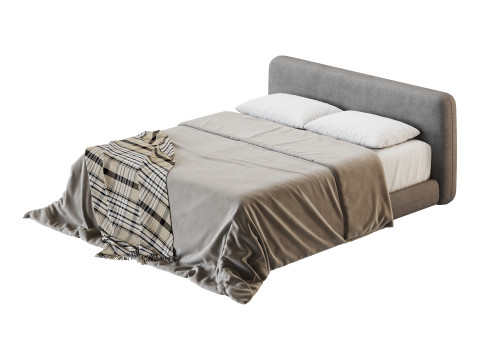 Delavega Bed KDP 01 3D Model