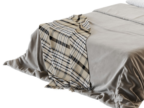 Delavega Bed KDP 01 3D Model
