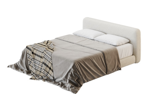 Delavega Bed KDP 01 3D Model