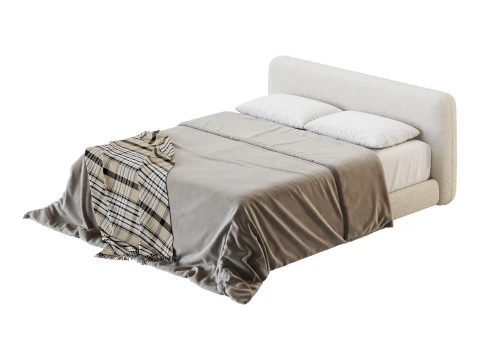 Delavega Bed KDP 01 3D Model