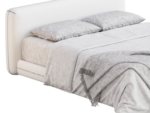 Delavega Bed KDP 01 3D Model