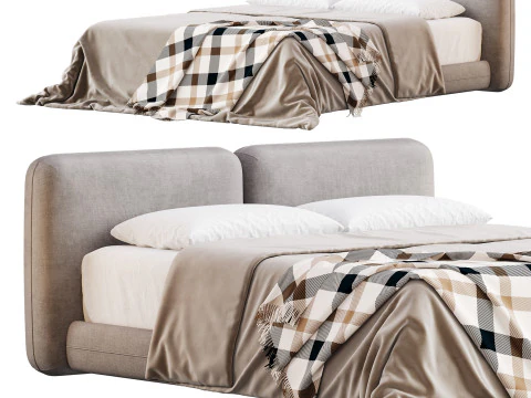 Delavega Bed KDP 02 3D Model