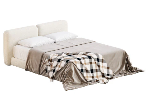 Delavega Bed KDP 02 3D Model