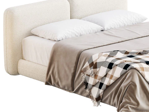 Delavega Bed KDP 02 3D Model