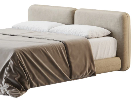 Delavega Bed KDP 02 3D Model
