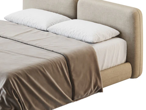 Delavega Bed KDP 02 3D Model