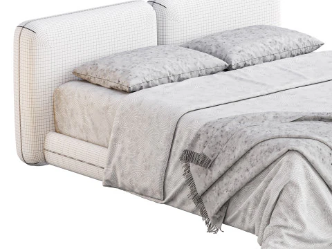 Delavega Bed KDP 02 3D Model