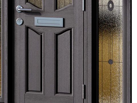 Двері міжкімнатні або зовнішні 3D Модель