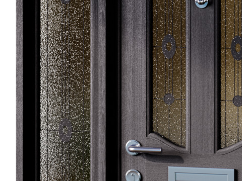 Door for interior or exterior 3D Model