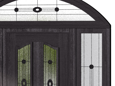 Door for interior or exterior 3D Model