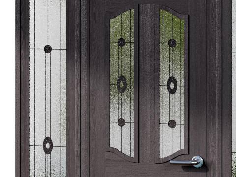 Door for interior or exterior 3D Model