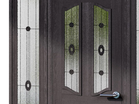 Двері міжкімнатні або зовнішні 3D Модель