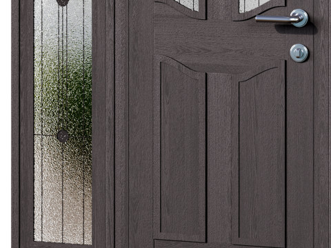 Door for interior or exterior 3D Model