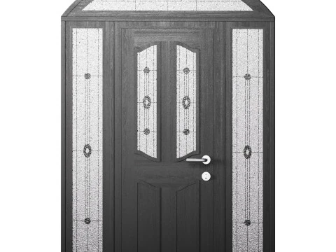 Двері міжкімнатні або зовнішні 3D Модель