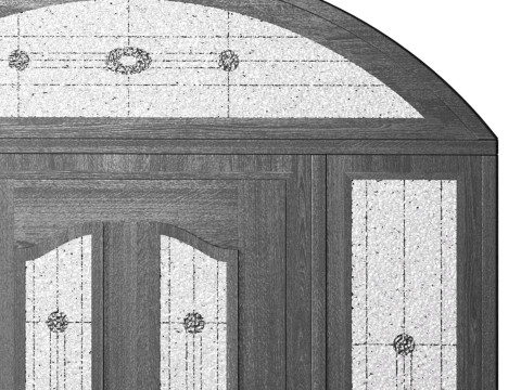 Door for interior or exterior 3D Model