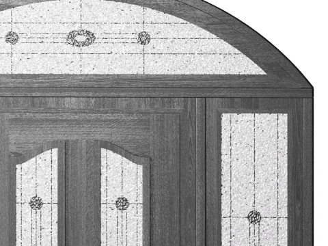 Двері міжкімнатні або зовнішні 3D Модель