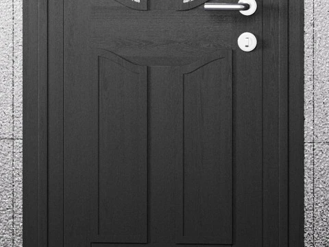 Двері міжкімнатні або зовнішні 3D Модель