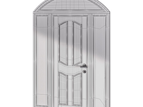 Door for interior or exterior 3D Model