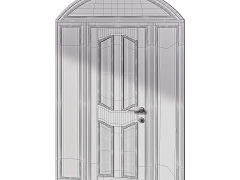 Двері міжкімнатні або зовнішні 3D Модель