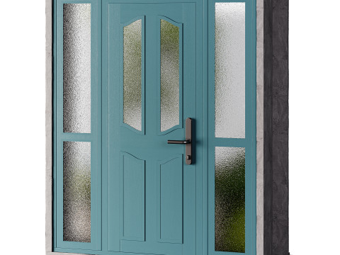 Door for interior or exterior 2 3D Model
