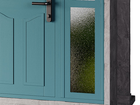 Door for interior or exterior 2 3D Model
