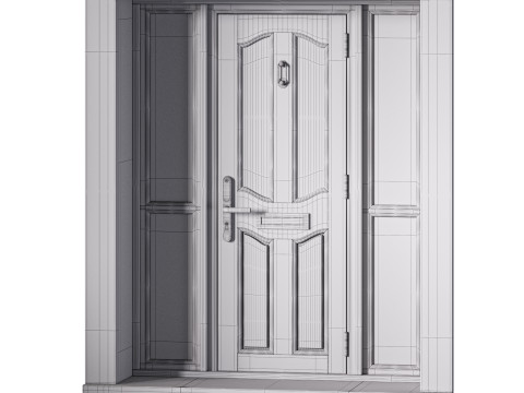 Door for interior or exterior 2 3D Model