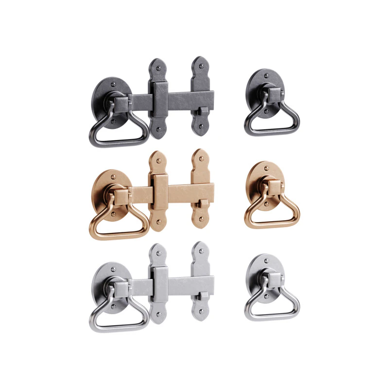 Deurvergrendeling 3D Model .c4d .max .obj .3ds .fbx .stl .blend 