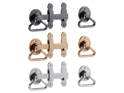 Door Latch Model 3D