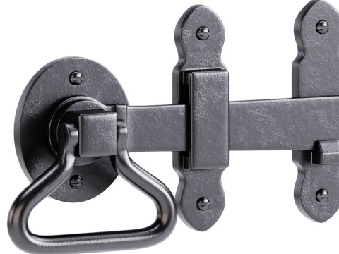 Door Latch 3D Model