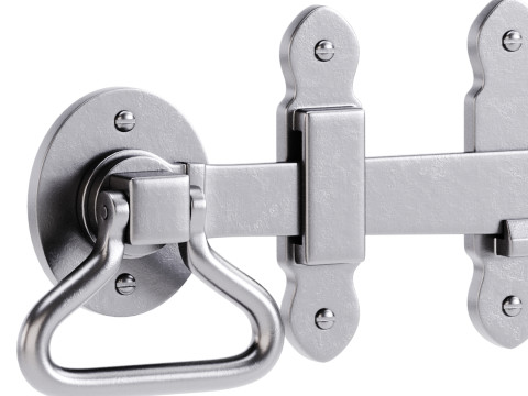 Door Latch 3D Model