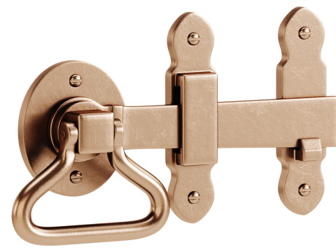 Door Latch 3D Model