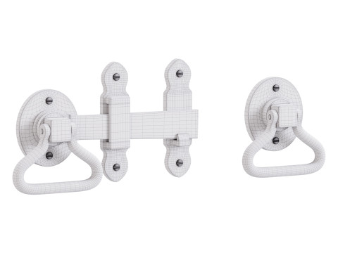 Door Latch 3D Model