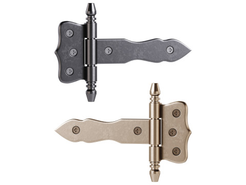 Door Strap Hinge 3D Модель