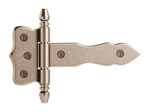 Door Strap Hinge 3D Модель