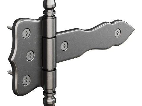 दरवाज़े का पट्टा काज 3D मॉडल