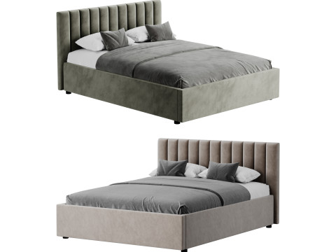 Double bed Olivia 3D Модель