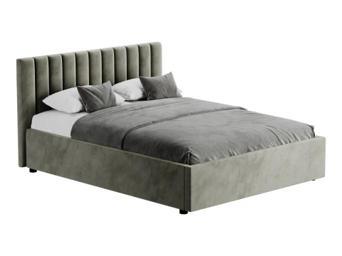 Cama de casal Ol&iacute;via Modelo 3D