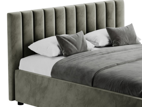 Double bed Olivia 3D 모델
