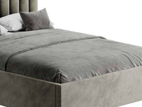 Double bed Olivia 3D 모델