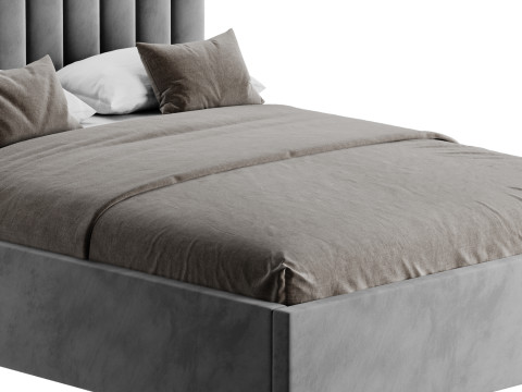 Double bed Olivia 3D 모델